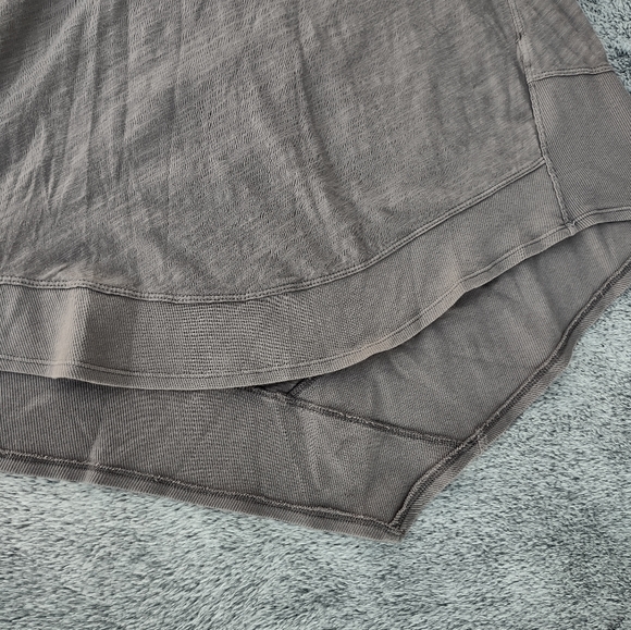 Fresh Produce Knit Asymmetrical Midi Dress Gray X-Large - Picture 6 of 12